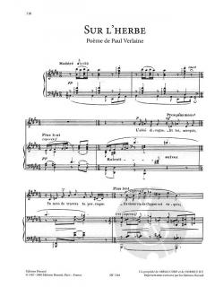 46 Melodies - 46 songs von Maurice Ravel 