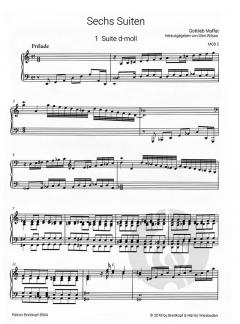 6 Suiten von Gottlieb Muffat 
