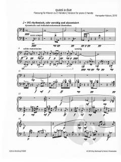 quasi a due - Freeman Variation 3 von Hanspeter Kyburz 