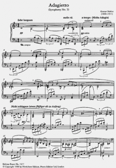 Adagietto aus Sinfonie Nr. 5 von Gustav Mahler 