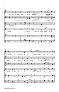 Great Is The Truth von Kirke Mechem (Download) 