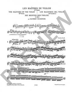 Les Maitres du Violon 11 von Mathieu Crickboom 