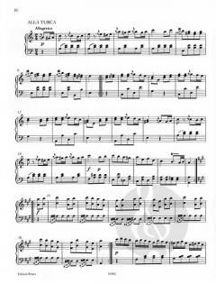 Sonate A-Dur KV 331 (300i) von Wolfgang Amadeus Mozart für Klavier im Alle Noten Shop kaufen