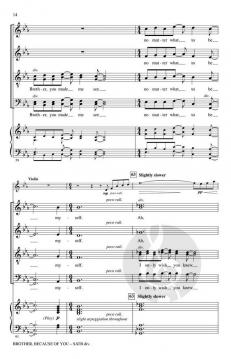 Brother, Because Of You (from tyler's Suite) von Stephen L. Schwartz (Download) 