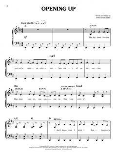 Waitress - Easy Piano Selections von Sara Bareilles 