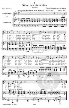 Lieder Band 3 von Franz Schubert 
