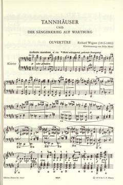 Tannhäuser und der Sängerkrieg auf der Wartburg von Richard Wagner 