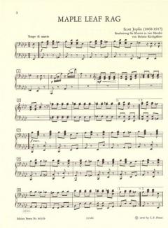 14 ausgewählte Ragtimes Band 2 von Scott Joplin 