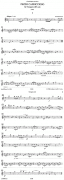 Pezzo Capriccioso von Harald Genzmer für Trompete solo im Alle Noten Shop kaufen