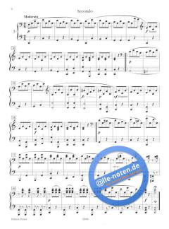 Melodische Übungsstücke op. 149 von Anton Diabelli für Klavier vierhändig im Alle Noten Shop kaufen
