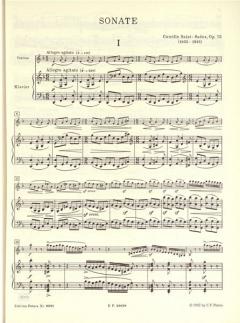Sonate op. 75 von Camille Saint-Saëns 