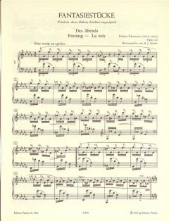 Fantasiestücke op. 12 von Robert Schumann für Klavier im Alle Noten Shop kaufen