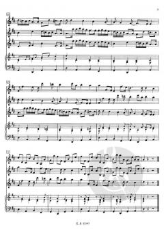 Kanon und Gigue D-Dur von Johann Pachelbel für 3 Violinen und Basso continuo im Alle Noten Shop kaufen