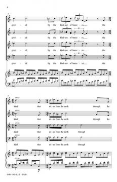 Into the Blue: A Choral Prayer von Andrea Clearfield (Download) 