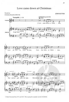 John Rutter Carols for SA and Men (John Rutter) 
