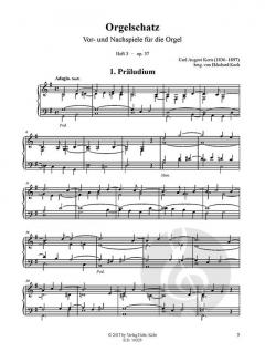 Orgelschatz Heft 3 op. 57 von Carl August Kern im Alle Noten Shop kaufen (Partitur)