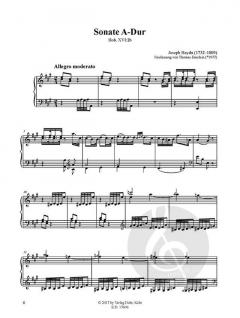Sonate A-Dur Hob. XVI: 2b von Joseph Haydn 