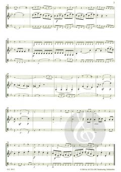 Divertimento für Brass Trio von Wolfgang Amadeus Mozart 