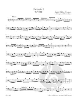 12 Fantasien TWV 40:2-13 (Georg Philipp Telemann) 