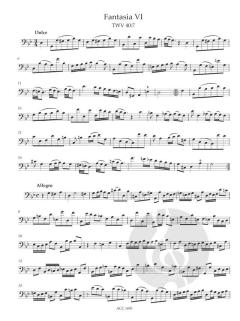 12 Fantasien TWV 40:2-13 (Georg Philipp Telemann) 