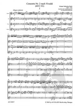 Concerto Nr. 2 a-moll BWV 593 nach Vivaldi von Johann Sebastian Bach 