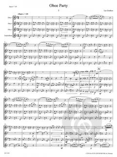 Oboe Party von Luc Grethen für 3 Oboen, Englischhorn (Fagott) im Alle Noten Shop kaufen