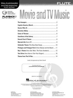 Movie and TV Music for Flute 