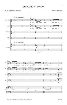 Goodnight Moon von Eric Whitacre 
