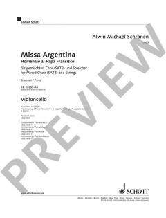 Missa Argentina von Alwin Michael Schronen 
