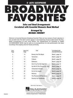 Essential Elements Broadway Favorites AltSax 