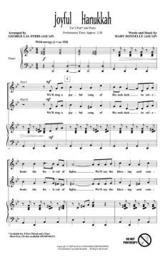 Joyful Hanukkah von George L.O. Strid 