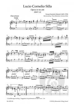 Lucio Cornelio Silla HWV 10 von Georg Friedrich Händel 