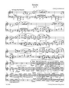 Sonate in F op. 54 von Jonathan Del Mar für Klavier im Alle Noten Shop kaufen