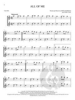 Hit Songs for 2 Flutes 