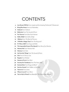 Broadway Songs for 2 Clarinets 