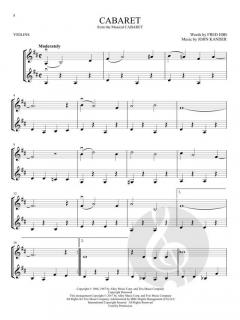 Broadway Songs for 2 Violins im Alle Noten Shop kaufen