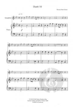 12 very easy duets von Thomas Peter-Horas 
