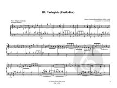 Sammlung von Vor- und Nachspielen für die Orgel zum Gebrauche beim öffentlichen Gottesdienste op. 129 - Band 3 von Johann Christian Heinrich Rinck im Alle Noten Shop kaufen