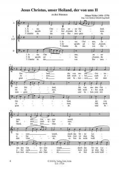 Jesus Christus, unser Heiland, der von uns 2 von Johann Walter 