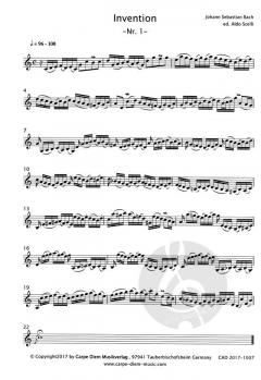 Clari-Bach von Johann Sebastian Bach 
