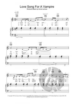 Love Song For A Vampire von Annie Lennox 