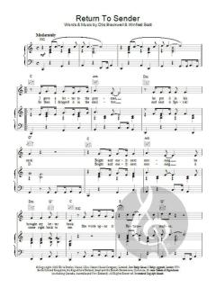 Return To Sender von Elvis Presley 