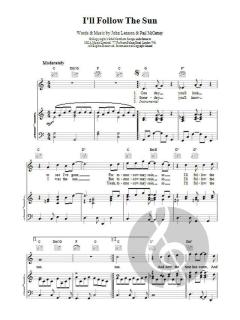 I'll Follow The Sun von The Beatles 