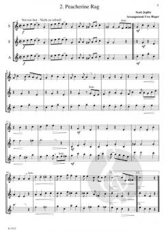 10 leichte Ragtime-Trios (Scott Joplin) 
