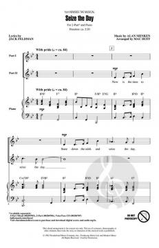 Seize The Day von Alan Menken (Download) 