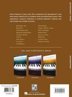 Jazz Piano Basics - Encore von Eric Baumgartner 