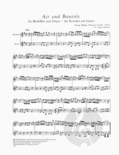 Air und Bourree (Georg Philipp Telemann) 