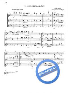 Leichte Ragtime-Trios von Scott Joplin 