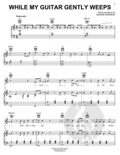 While My Guitar Gently Weeps von The Beatles 