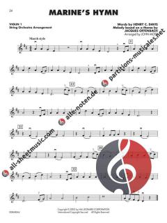 Patriotic Favorites for Strings von John Moss 